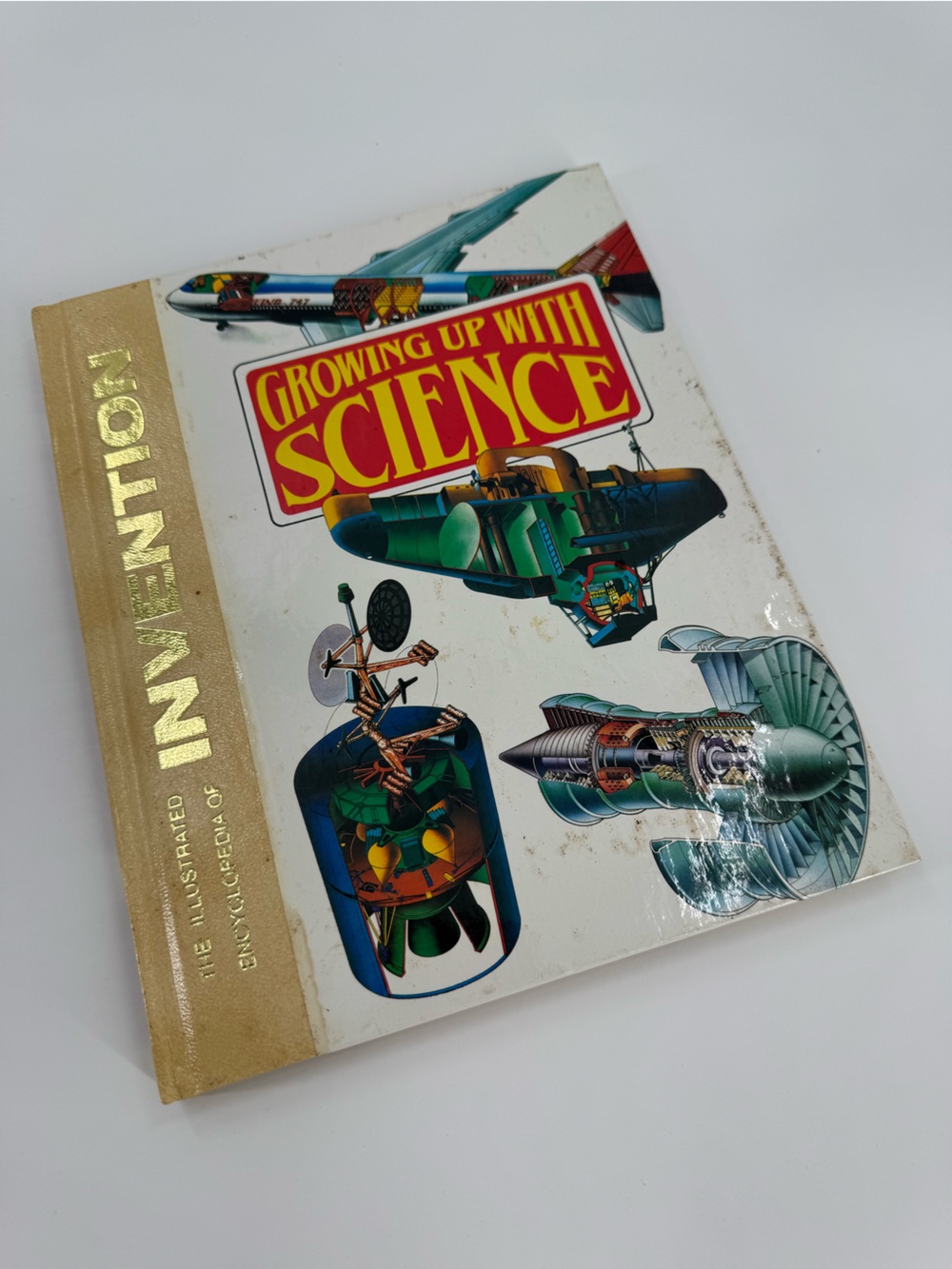 Growing Up With Science Vol 4 Illustrated Encyclopedia Invention 1984 HC